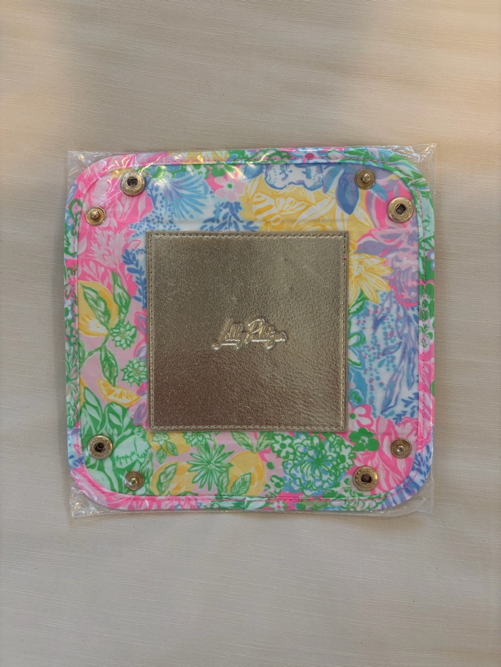 Lilly Pulitzer Floral Foldable Wall Tray
